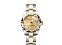 Rolex Lady-Datejust 279173 (2025) - Champagne dial 28 mm Gold/Steel case
