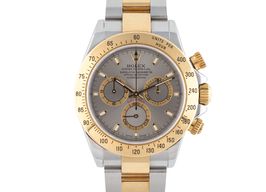 Rolex Daytona 116523 (2003) - Grijs wijzerplaat 40mm Goud/Staal