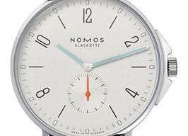 NOMOS Ahoi 550 (2024) - Wit wijzerplaat 40mm Staal