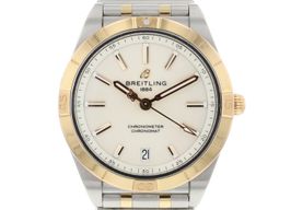 Breitling Chronomat 36 U10380101A2U1 (2022) - Pearl dial 36 mm Rose Gold case