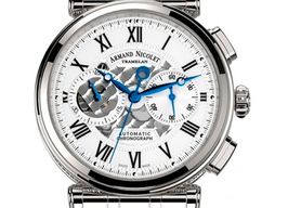 Armand Nicolet Unknown A424AAA-AG-P974MR2 (2024) - Zilver wijzerplaat 43mm Staal