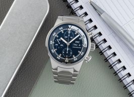 IWC Aquatimer Chronograph IW371928 (Unknown (random serial)) - Black dial 41 mm Steel case