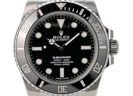 Rolex Submariner No Date 114060 (2018) - Black dial 40 mm Steel case