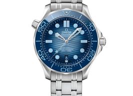 Omega Seamaster Diver 300 M 210.30.42.20.03.003 (2024) - Blauw wijzerplaat 42mm Staal