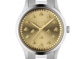 Gucci G-Timeless YA1265035 (2023) - Gold dial 32 mm Steel case