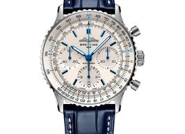 Breitling Navitimer 1 B01 Chronograph AB0139A71G1P1 (2025) - White dial 41 mm Steel case