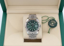 Rolex Datejust 41 126334 (2022) - Green dial 41 mm Steel case