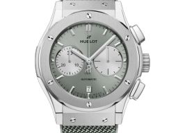 Hublot Classic Fusion Chronograph 521.NX.891G.NR (2026) - Green dial 45 mm Titanium case