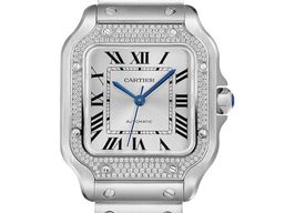 Cartier Santos W4SA0005 (2026) - Silver dial 42 mm Steel case