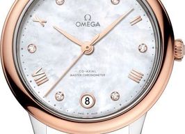 Omega De Ville 434.23.34.20.55.001 (2024) - White dial 34 mm Gold/Steel case