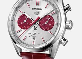 TAG Heuer Carrera Heuer-02T CBN201H.FC6553 (2025) - Silver dial 42 mm Steel case