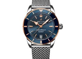 Breitling Superocean Heritage UB2010161C1A1 (2025) - Blauw wijzerplaat 42mm Staal