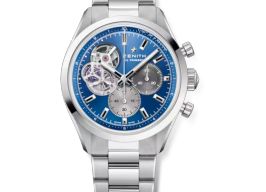 Zenith El Primero Chronomaster 03.3300.3604/51.M3300 (2026) - Blauw wijzerplaat 40mm Staal