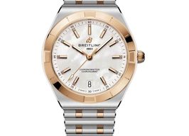Breitling Chronomat 36 U10320101A1U1 (2026) - White dial 36 mm Gold/Steel case