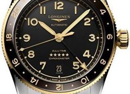 Longines Spirit L3.802.5.53.6 (2026) - Zwart wijzerplaat 39mm Staal