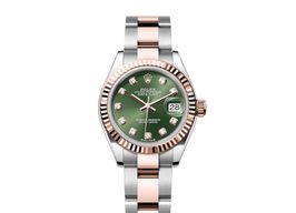Rolex Lady-Datejust 279171-0008 (2024) - Green dial 28 mm Steel case
