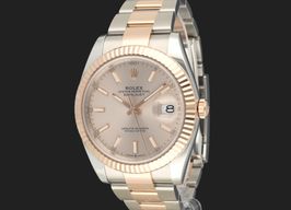 Rolex Datejust 41 126331 (2021) - Zilver wijzerplaat 41mm Goud/Staal