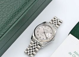 Rolex Datejust 36 116234 (Unknown (random serial)) - Silver dial 36 mm Steel case