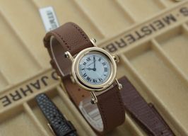 Cartier Diabolo 1440 (1995) - White dial 27 mm Yellow Gold case