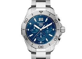 TAG Heuer Aquaracer CBP1113.BA0627 (2024) - Blauw wijzerplaat 40mm Staal