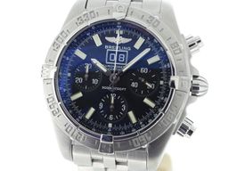 Breitling Blackbird A44359 (Onbekend (willekeurig serienummer)) - Zwart wijzerplaat 44mm Staal