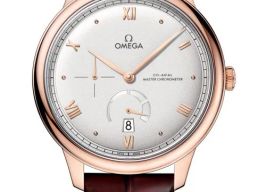 Omega De Ville 434.53.41.21.02.001 (2026) - Zilver wijzerplaat 41mm Roségoud