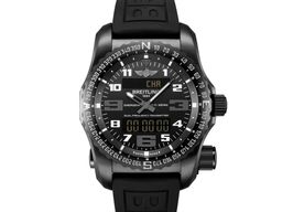 Breitling Emergency V76325221B1S1 (2024) - Zwart wijzerplaat 1 ATM Titanium