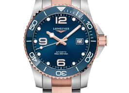 Longines HydroConquest L3.781.3.98.7 (2024) - Blue dial 41 mm Steel case