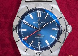 Breitling Chronomat GMT Unknown (Unknown (random serial)) - Blue dial 40 mm Steel case