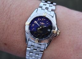 Breitling Callistino B52045.1 (1998) - Zwart wijzerplaat 28mm Staal