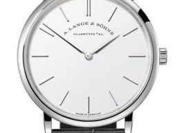A. Lange & Söhne Saxonia 201.027 (2023) - Silver dial 37 mm White Gold case