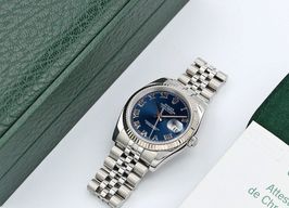 Rolex Datejust 36 116234 (Unknown (random serial)) - Blue dial 36 mm Steel case