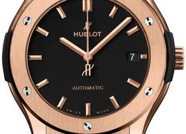 Hublot Classic Fusion 511.OX.1181.RX (2026) - Zwart wijzerplaat 45mm Roségoud