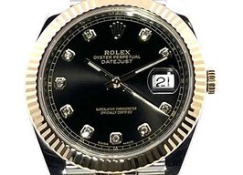 Rolex Datejust 41 126333 (2021) - Black dial 41 mm Gold/Steel case