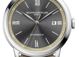 Baume & Mercier Classima M0A10695 (2026) - Grijs wijzerplaat 42mm Staal