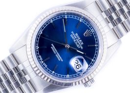 Rolex Datejust 36 16234 (2002) - Blauw wijzerplaat 36mm Staal