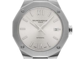 Baume & Mercier Riviera M0A10615 (2025) - Zilver wijzerplaat 36mm Staal