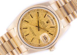 Rolex Day-Date 36 18078 (1981) - Champagne dial 36 mm Yellow Gold case