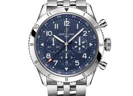 Breitling Aviator 8 AB04451A1C1A1 (2024) - Blauw wijzerplaat 46mm Staal