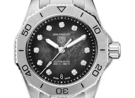 TAG Heuer Aquaracer Lady WBP2410.BA0622 (2024) - Black dial 30 mm Steel case