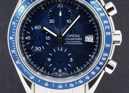Omega Speedmaster Date 3212.80.00 (2008) - Blue dial 40 mm Steel case