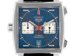 TAG Heuer Monaco Calibre 11 CAW211P.FC6356 (2025) - Blue dial 39 mm Steel case