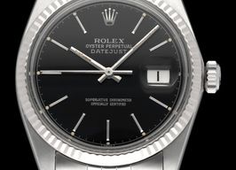 Rolex Datejust 36 16014 (1983) - Zwart wijzerplaat 36mm Staal
