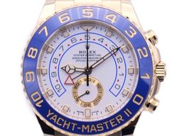 Rolex Yacht-Master II 116688 (2022) - White dial 44 mm Yellow Gold case