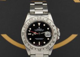 Rolex Explorer II 16570 (1995) - Zwart wijzerplaat 40mm Staal