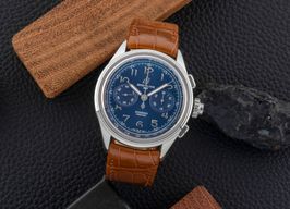 Breitling Duograph AB1510171C1P1 (Unknown (random serial)) - Blue dial 42 mm Steel case