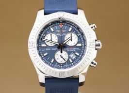 Breitling Colt Chronograph A73388 (2014) - Blauw wijzerplaat 44mm Staal