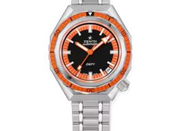 Zenith Defy 03.A3648.670/21.M3648 (2025) - Zwart wijzerplaat 37mm Staal