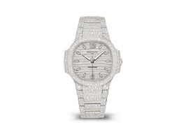 Patek Philippe Nautilus 7118/1450G (2024) - White dial 36 mm White Gold case