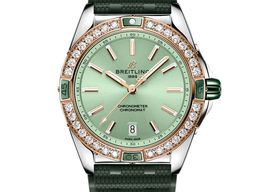 Breitling Chronomat 38 U17356531L1S1 (2025) - Pink dial 38 mm Gold/Steel case